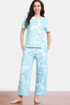 Zivame 2 Mile Fashion Knit Cotton Loungewear Set - Island Paradise — thumbnail 2
